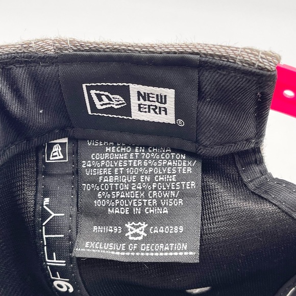 New Era NBA San Antonio Spurs Blurred Trick 9FIFTY SnapBack Hat Adult OSFM - Picture 13 of 13